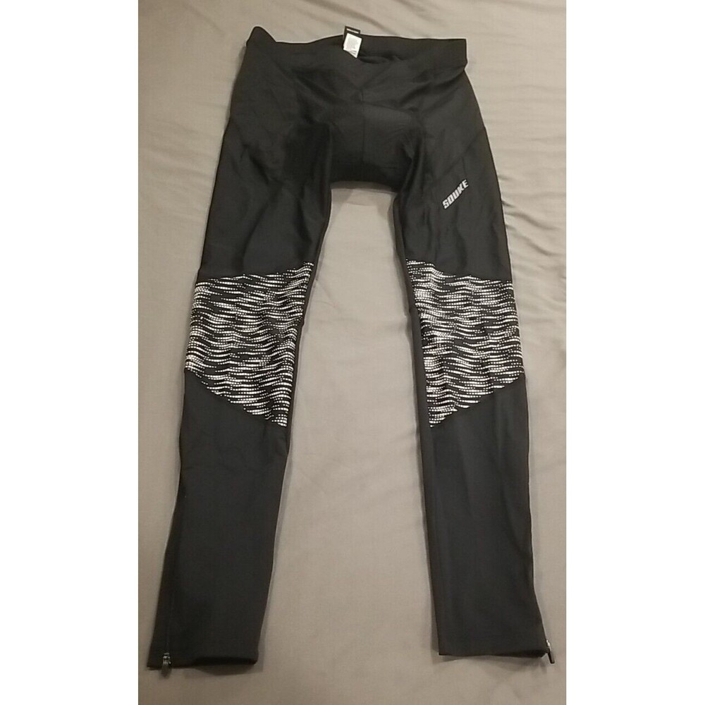 Men's XXL Black Cycling Padded Quick Dry Tights Pants SOUKE SPORTS NWT